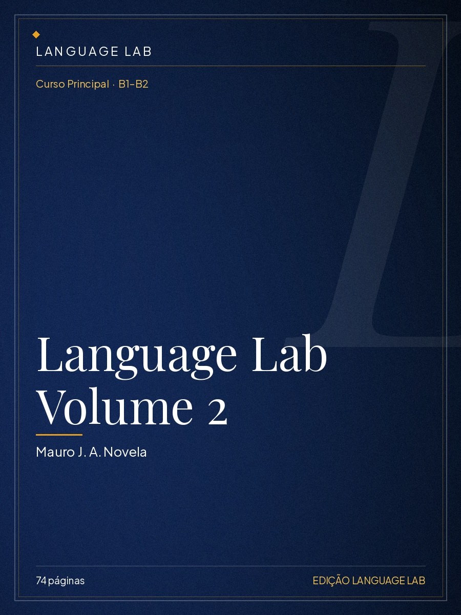 Capa do livro Language Lab Volume 2